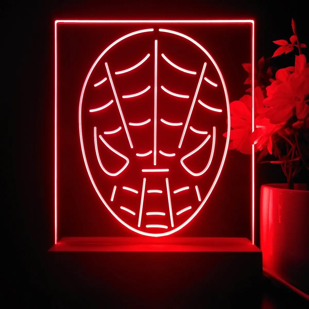 Spiderman Game Room Display 3D Illusion Night Light Desk Lamp 1