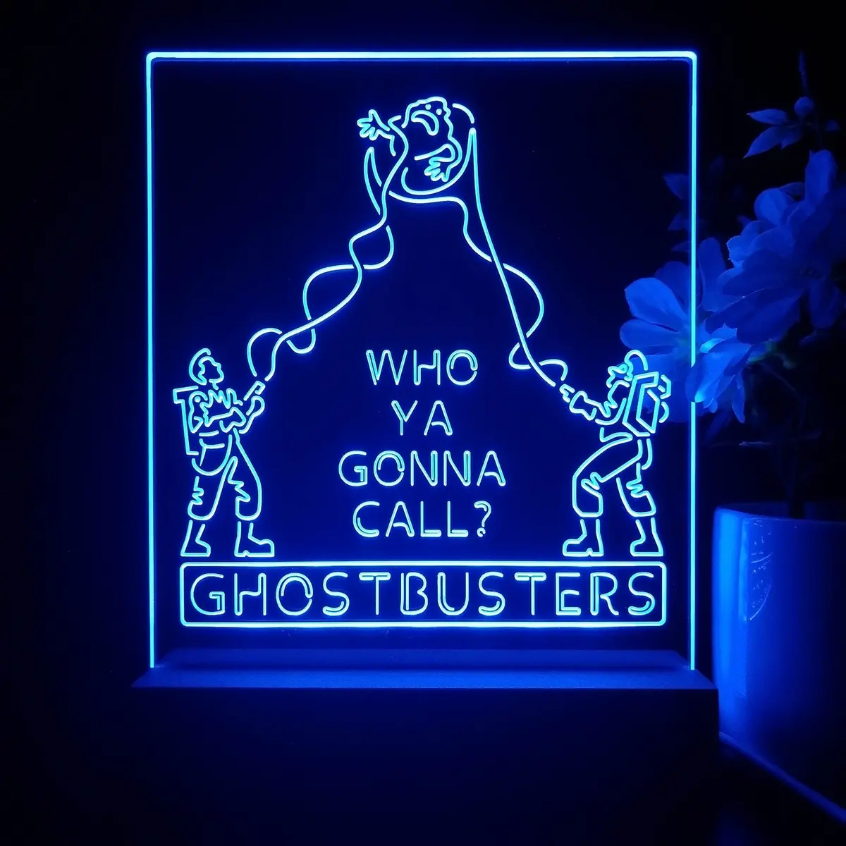 Ghostbusters 3D Illusion Night Light Desk Lamp 2