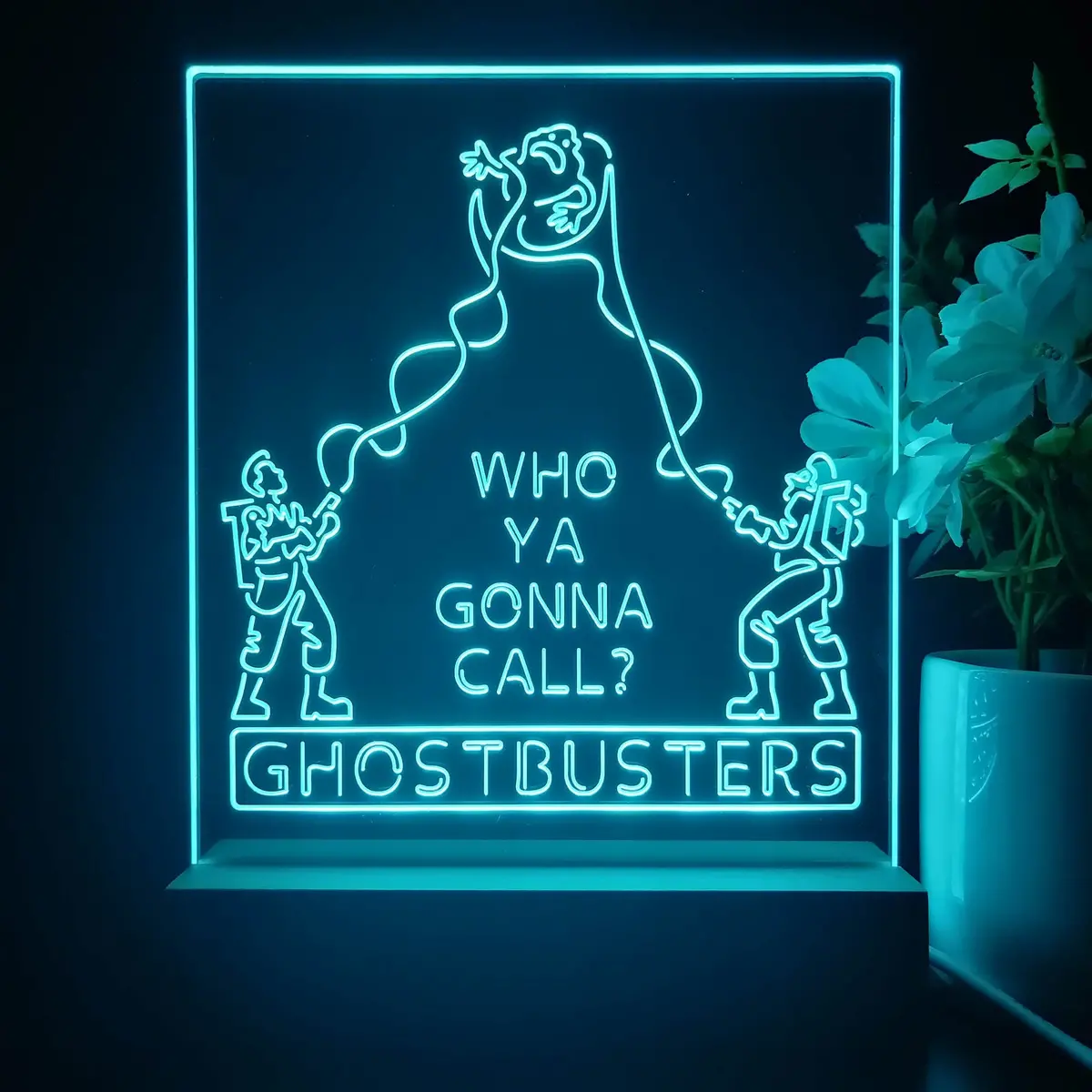 Ghostbusters 3D Illusion Night Light Desk Lamp 1