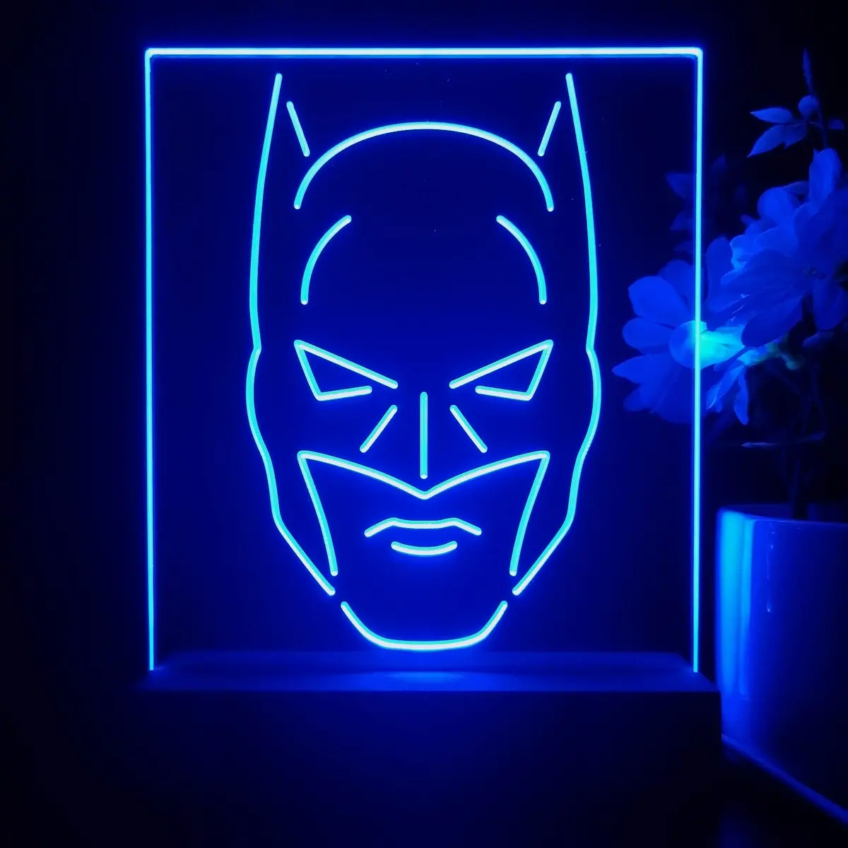 Dark Knight Batman 3D Illusion Night Light Desk Lamp 1