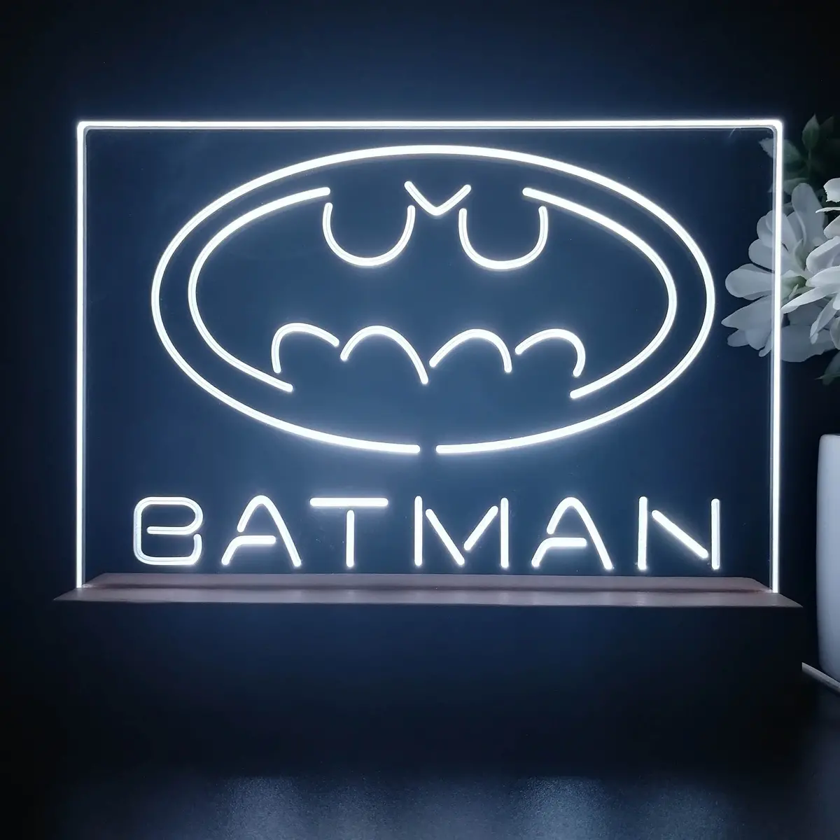 Batman Hero 3D Illusion Night Light Desk Lamp 2
