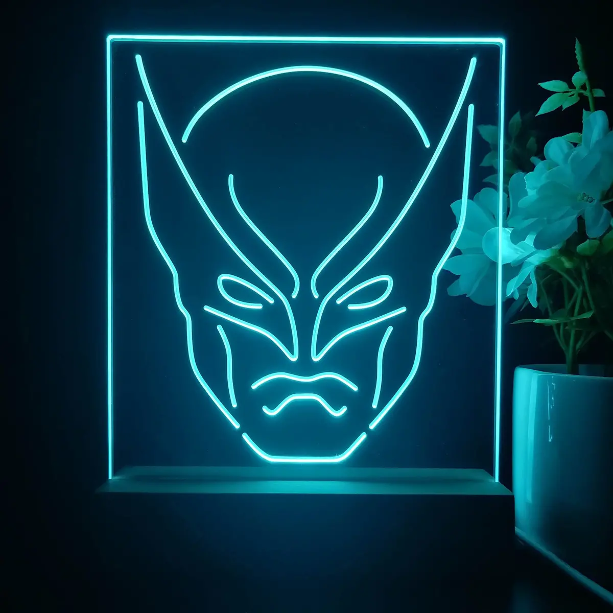 X-Men Wolverine Marvels 3D Illusion Night Light Desk Lamp 1