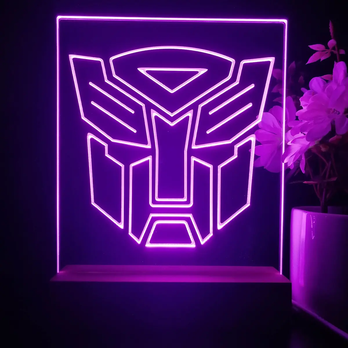Transformers Autobots 3D Illusion Night Light Desk Lamp 1