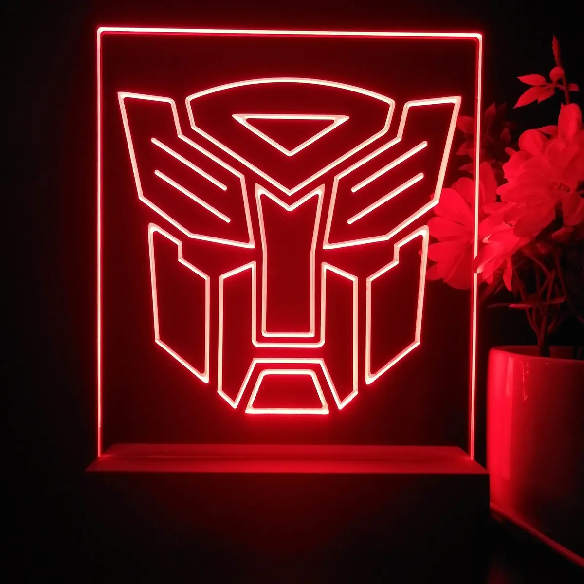 Transformers Autobots 3D Illusion Night Light Desk Lamp 2