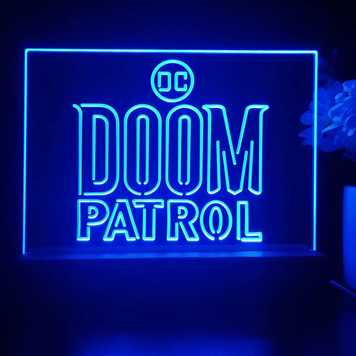 Doom Patrol 3D Illusion Night Light Desk Lamp 1