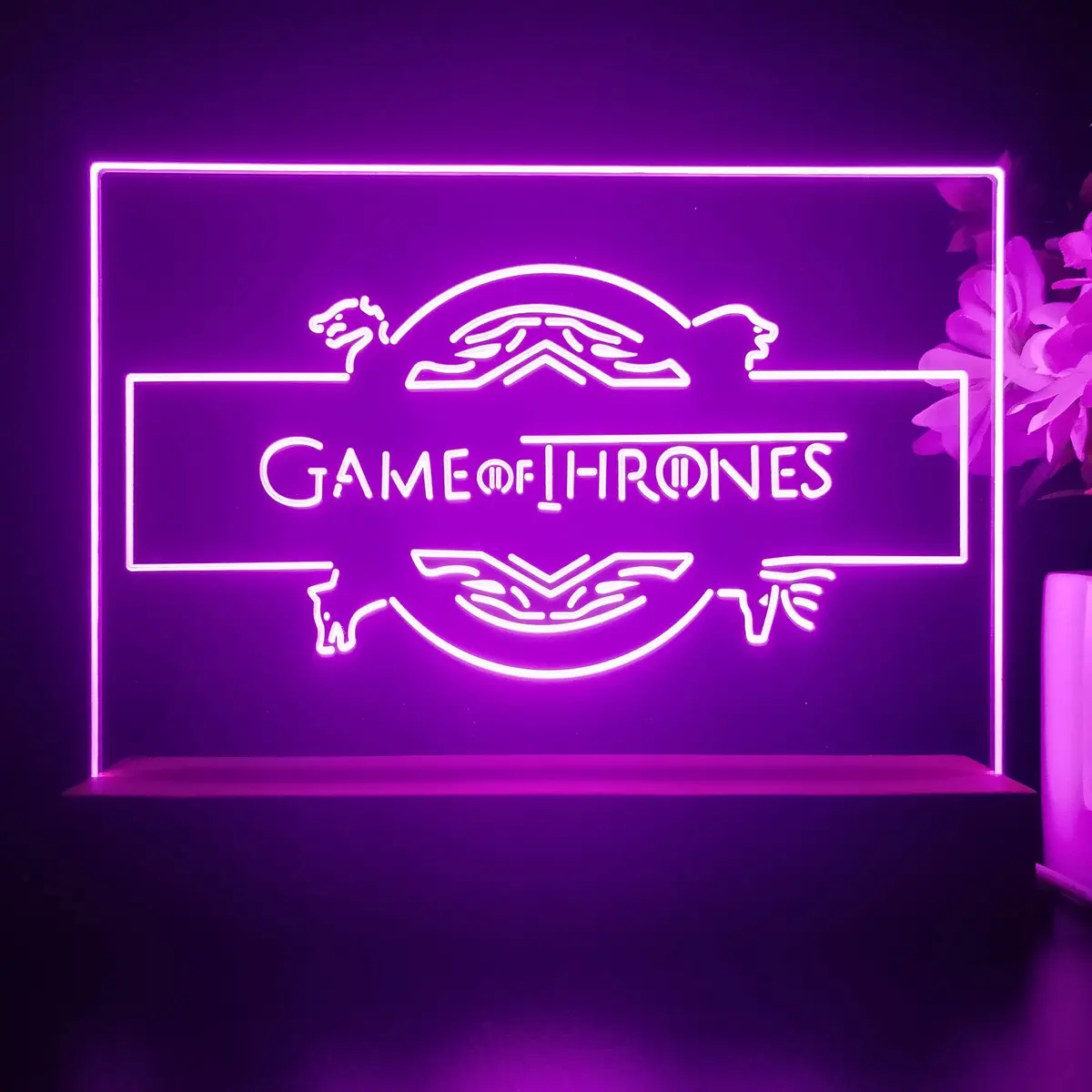 Game Of Thrones 3D Illusion Night Light Desk Lamp 1