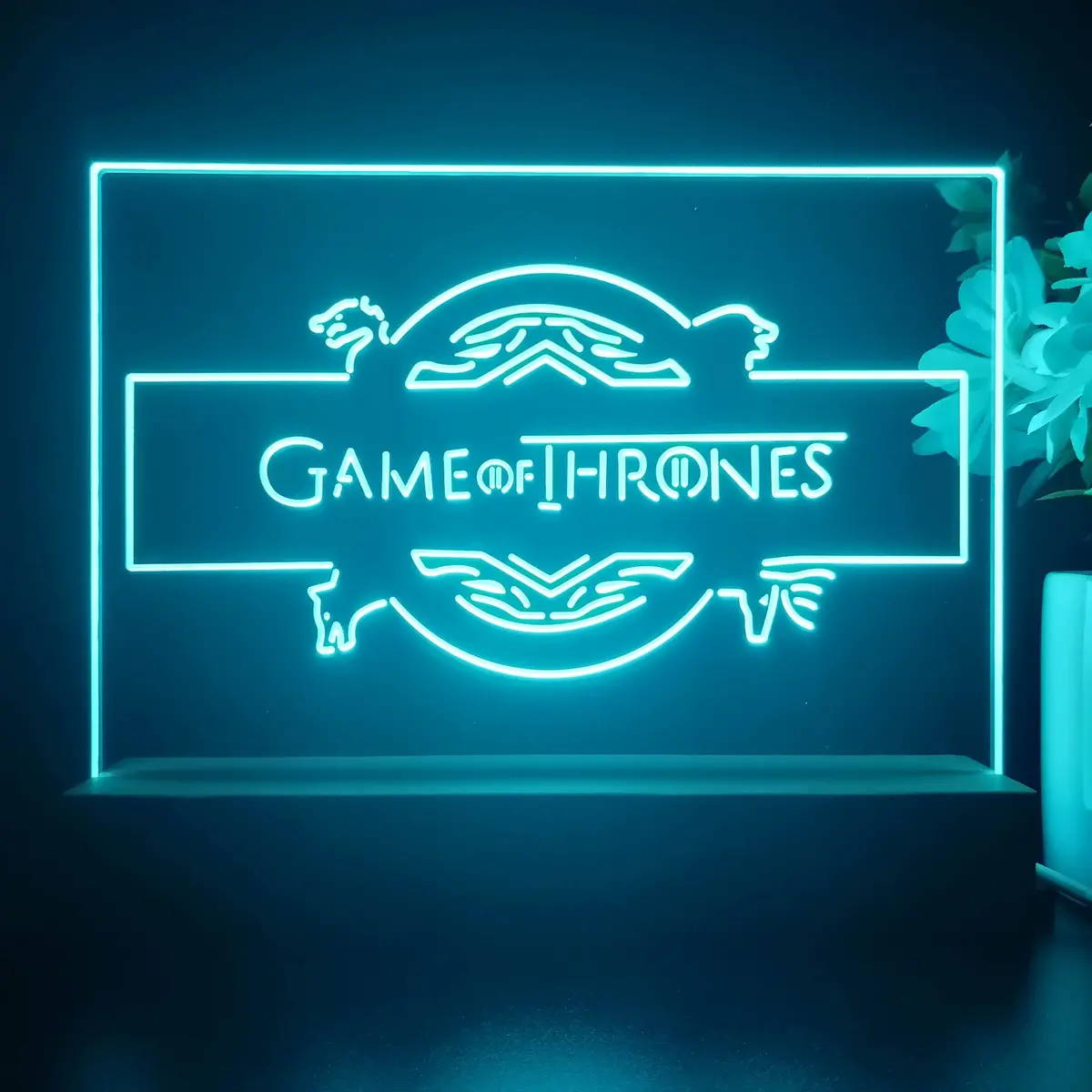 Game Of Thrones 3D Illusion Night Light Desk Lamp 2