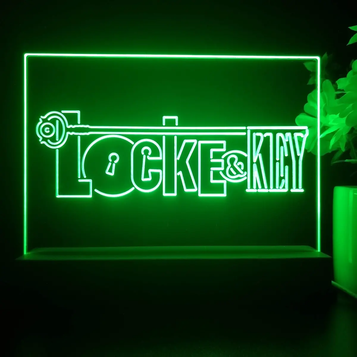Locke & Key 3D Illusion Night Light Desk Lamp 1