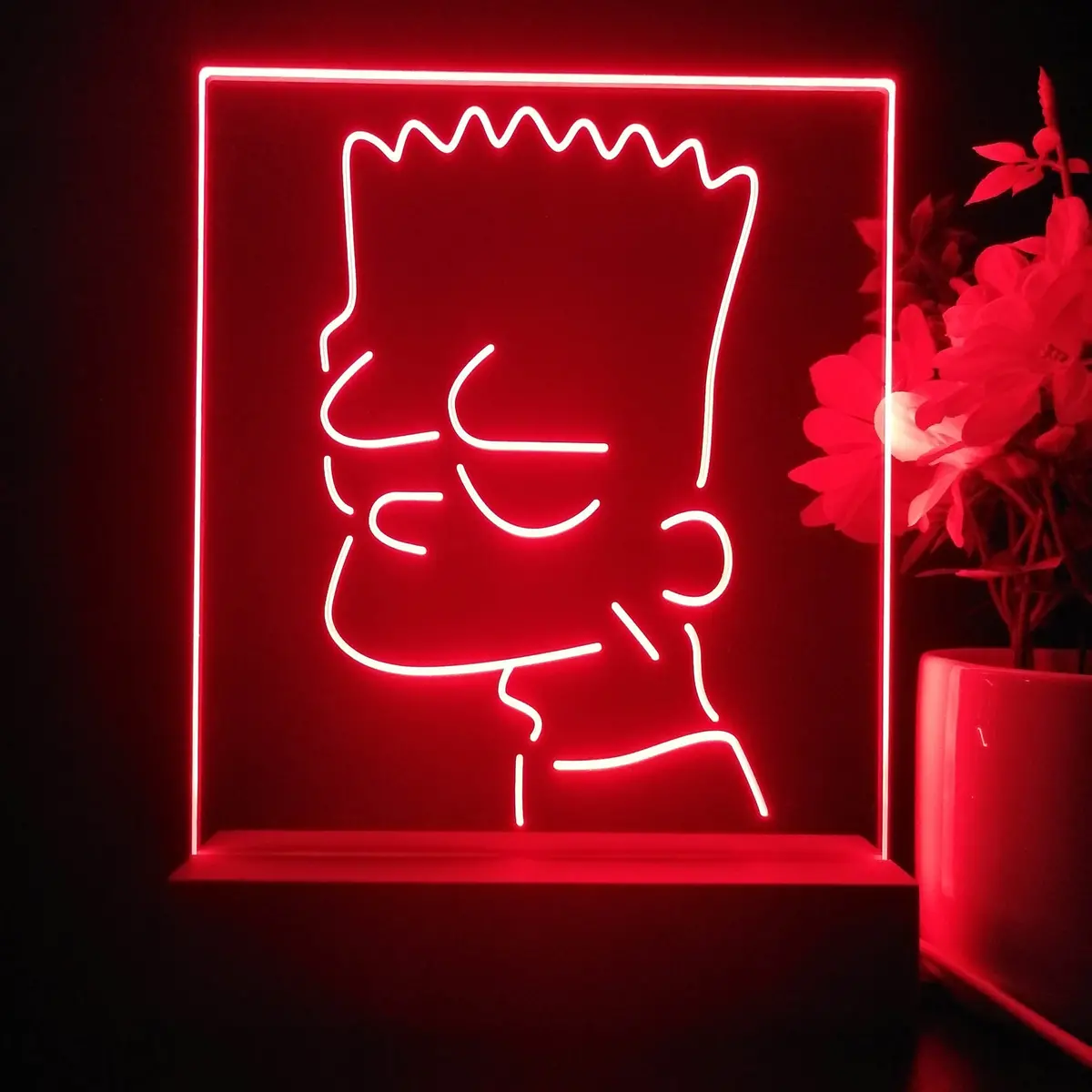 The Simpsons 3D Illusion Night Light Desk Lamp 1