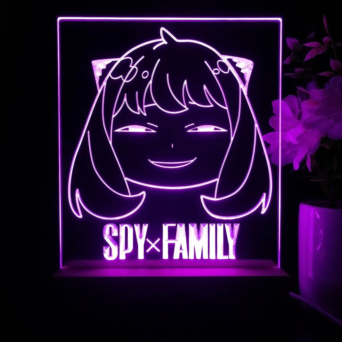 Spy × Family Anya Forger Led Sign Lamp Display 1