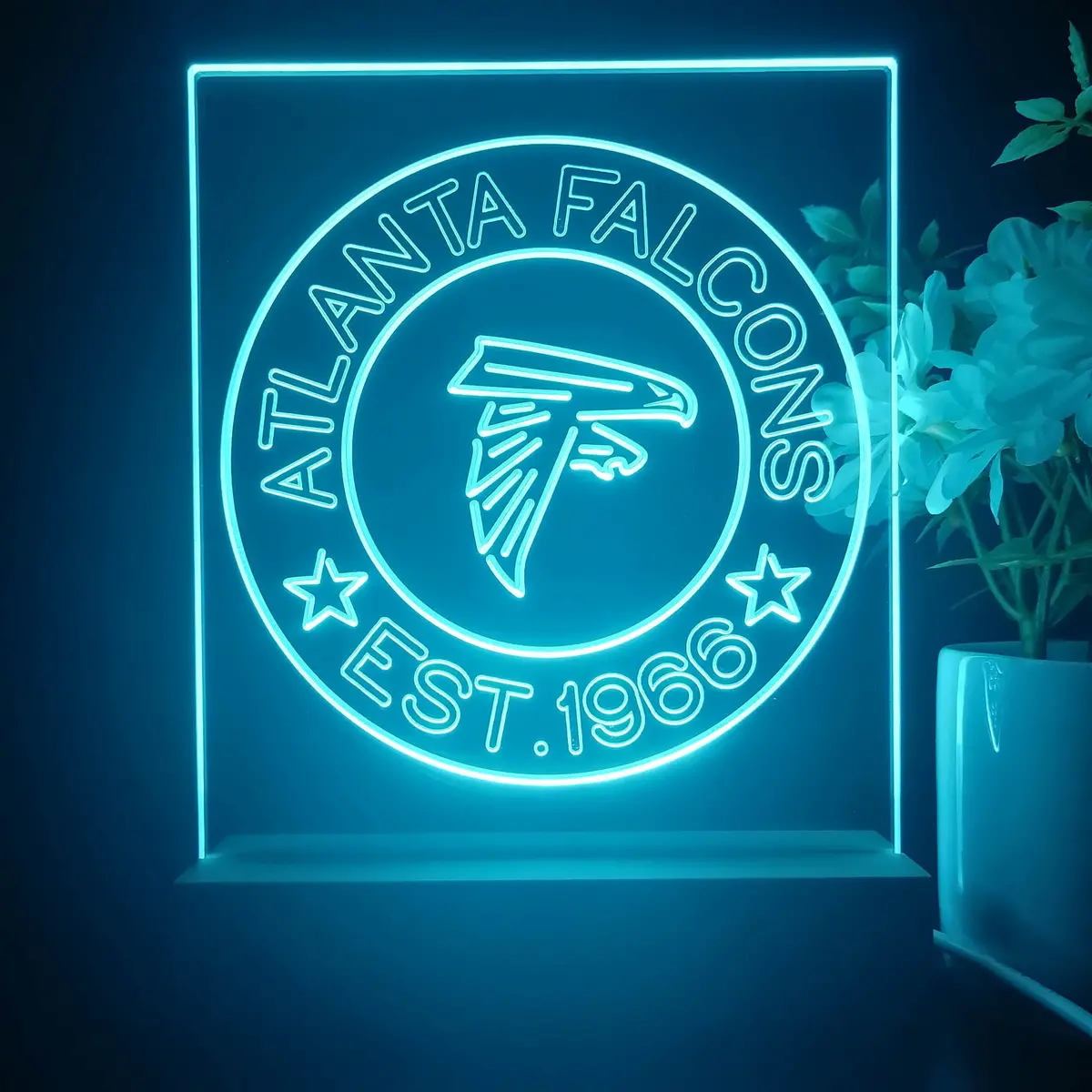 Personalized Atlanta Falcons Souvenir Neon Led Night Light Sign 1