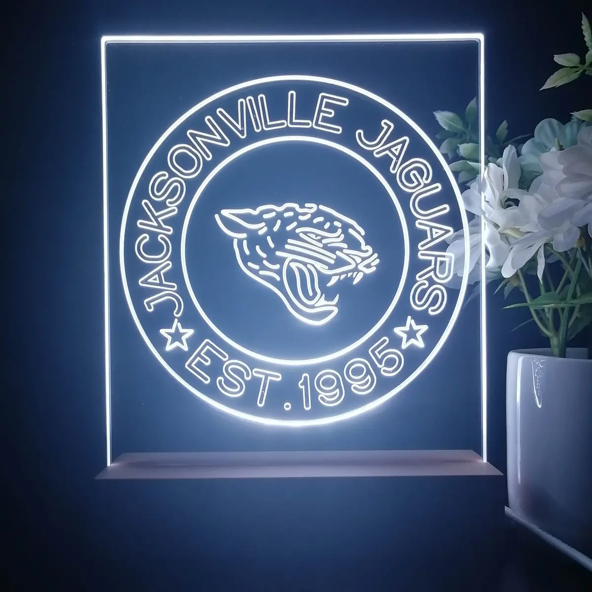 Personalized Jacksonville Jaguars Souvenir Neon Led Night Light Sign 1