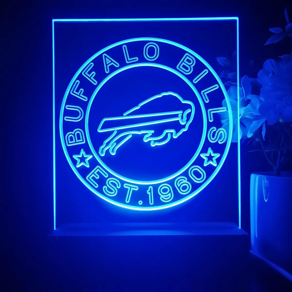 Personalized Buffalo Bills Souvenir Neon Led Night Light Sign 1