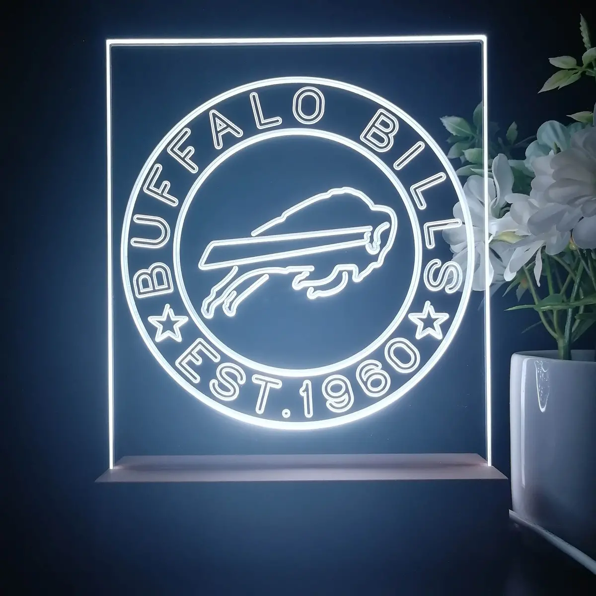 Personalized Buffalo Bills Souvenir Neon Led Night Light Sign 2