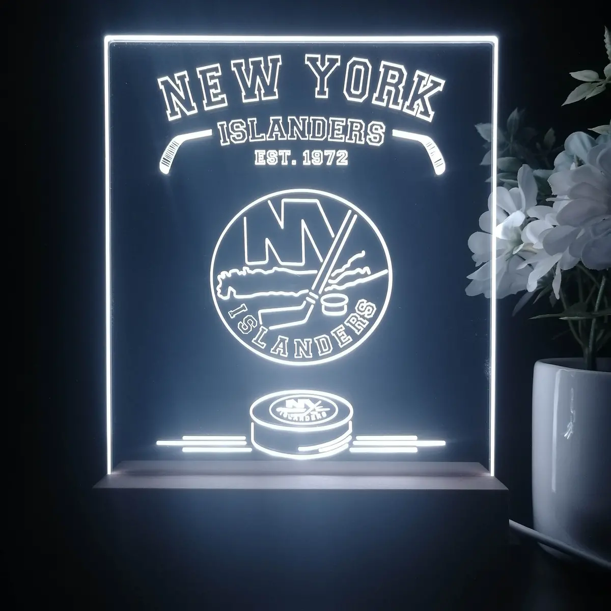 Personalized New York Islanders Souvenir Neon Led Night Light Sign 1