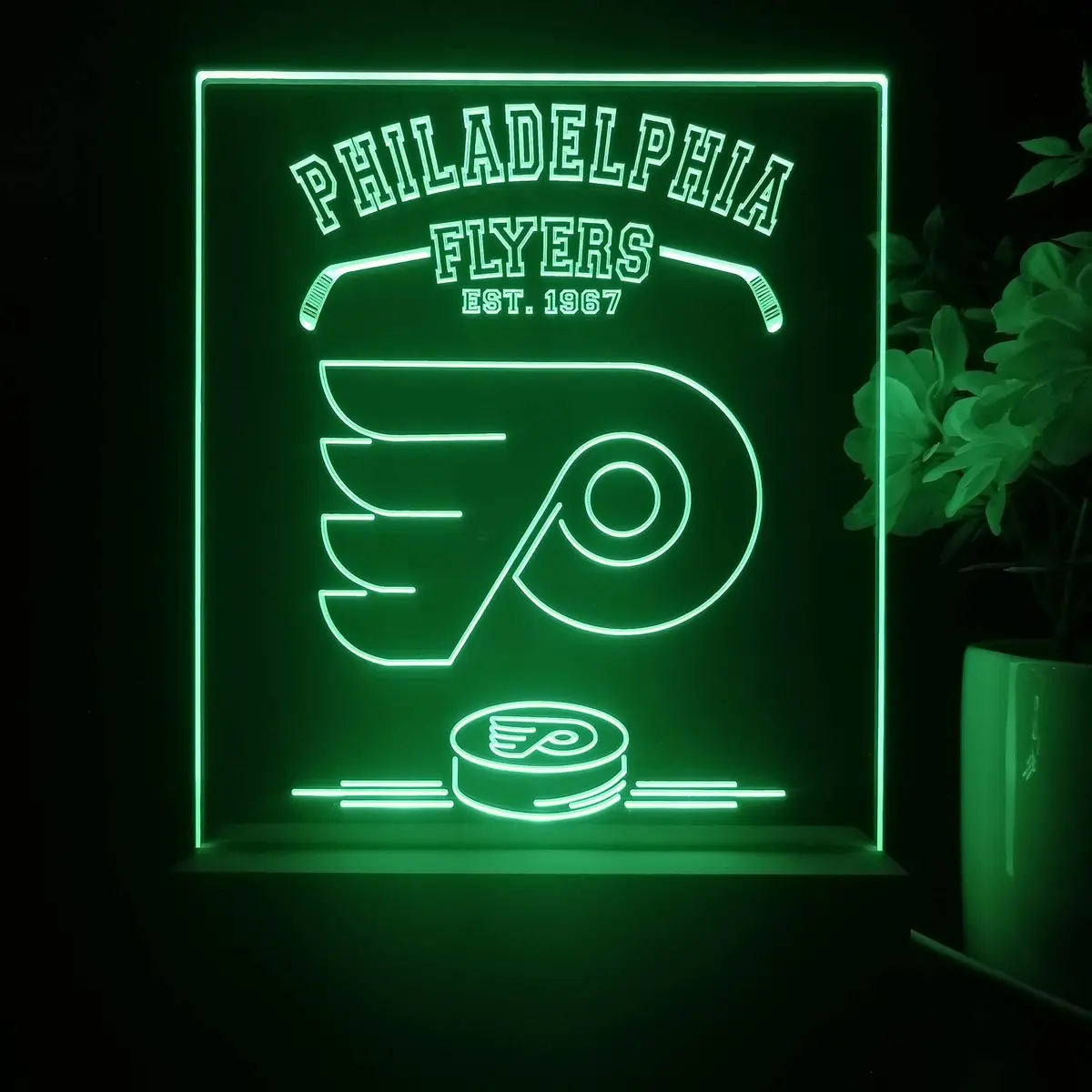 Personalized Philadelphia Flyers Souvenir Neon Led Night Light Sign 1