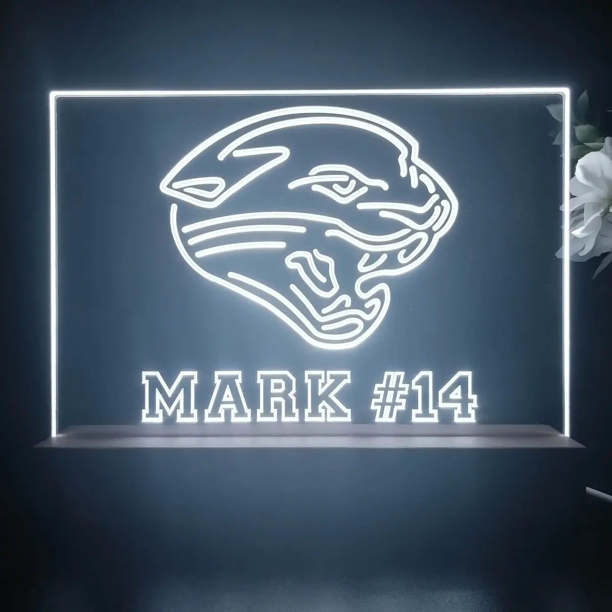 Personalized Jacksonville Jaguars Souvenir Neon Led Night Light Sign 1