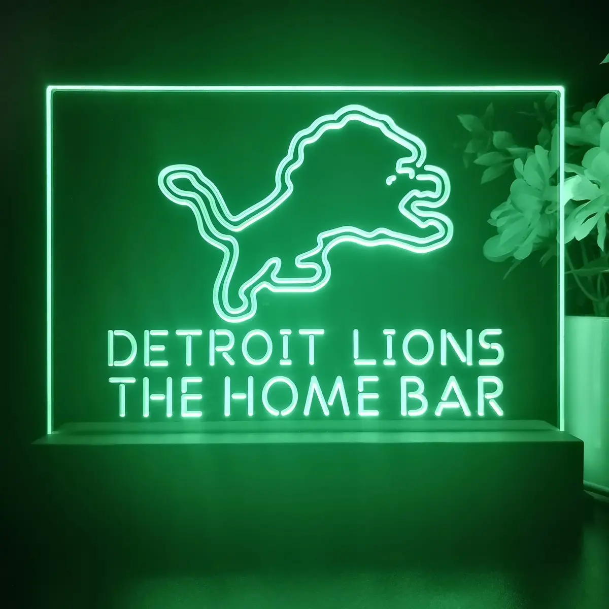 Personalized Detroits Lion Souvenir Neon Led Night Light Sign 2
