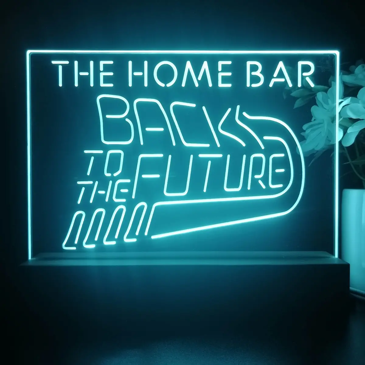 Personalized Back To The Future Souvenir Neon Led Night Light Sign 1