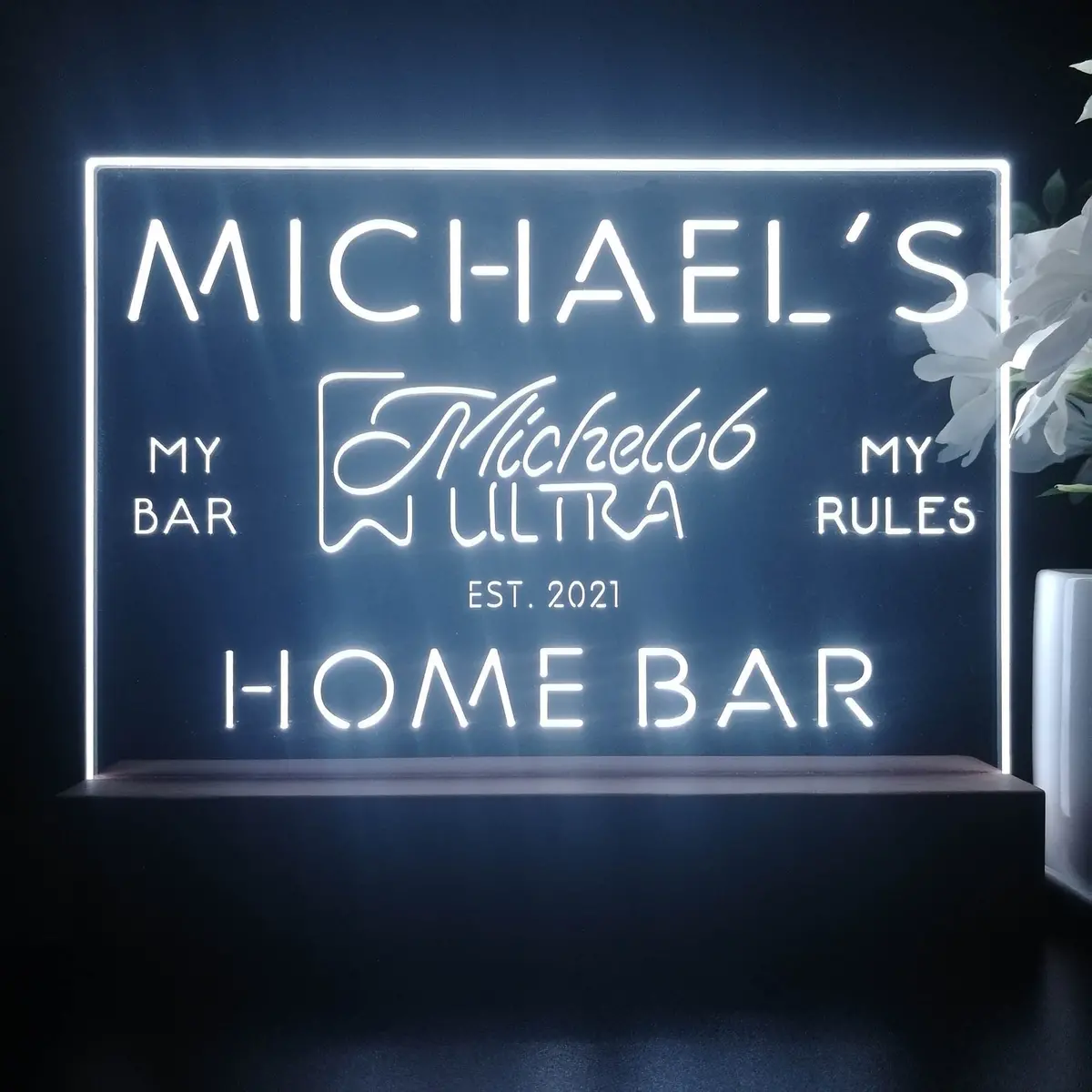 Personalized Michelob Souvenir Neon Led Night Light Sign 1