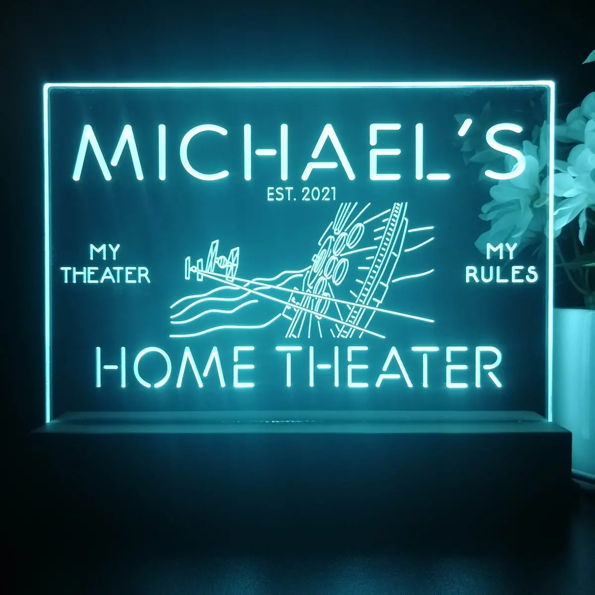 Personalized Star Wars Souvenir Neon Led Night Light Sign 2