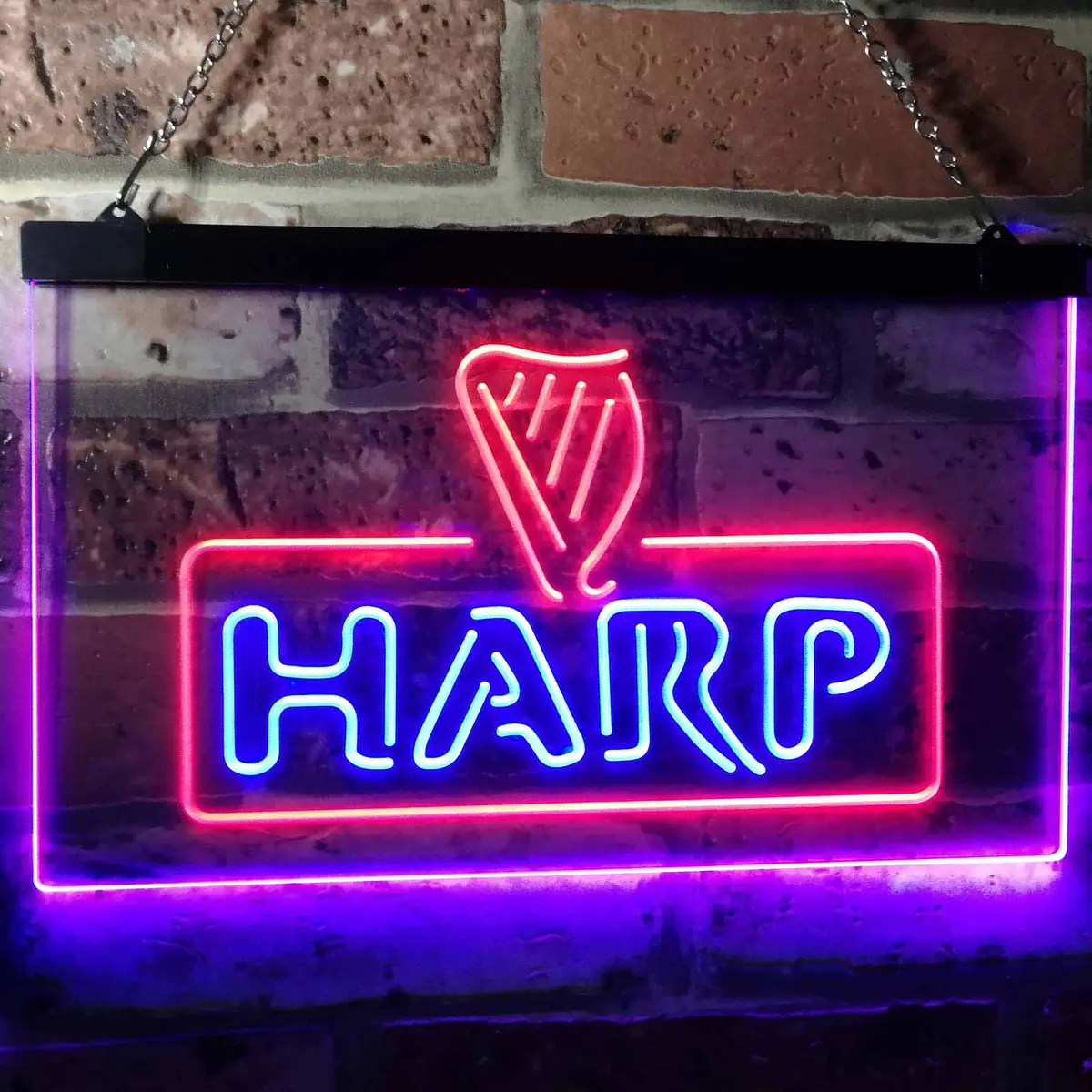 Harp Beer Bar Home Bar Neon Light Led Sign 8