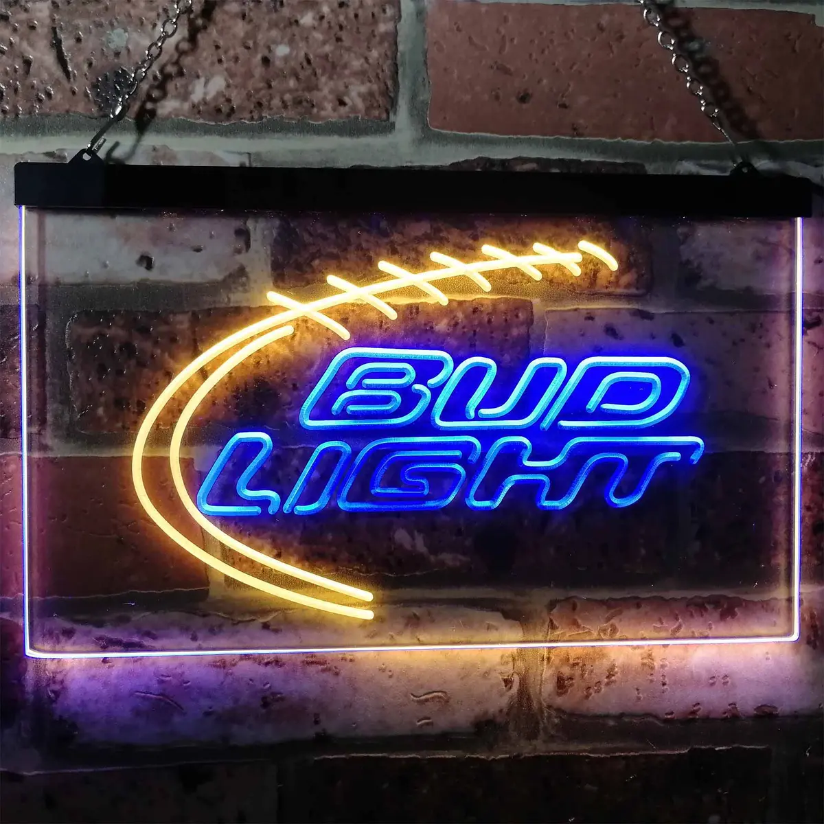 Bud Light Football Neon Light Led Sign 1