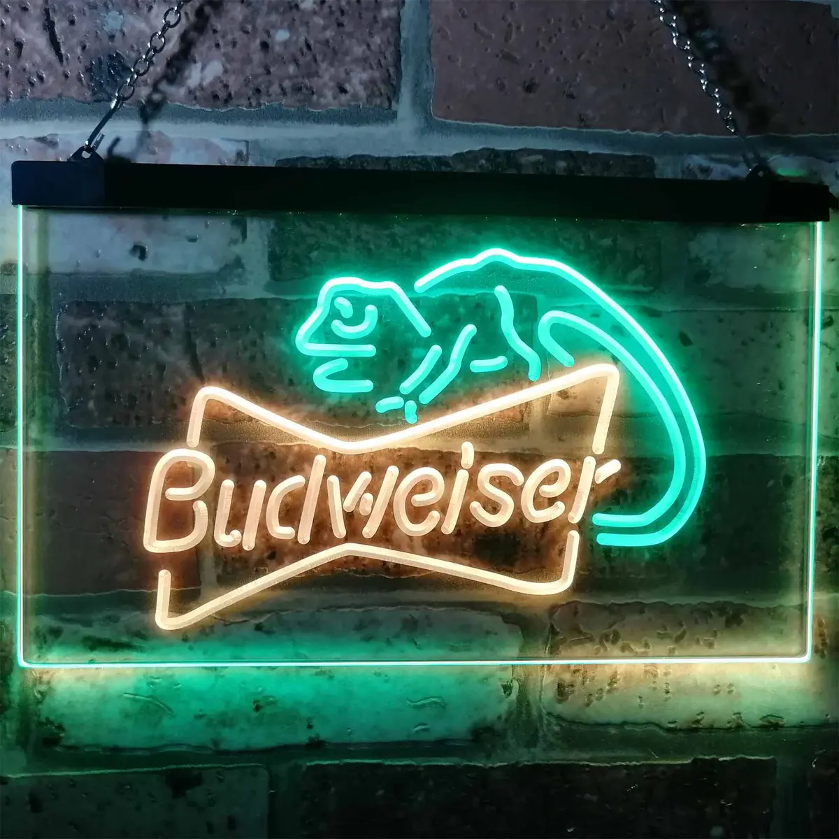 Budweiser Lizard Beer Bar Home Bar Neon Light Led Sign 1