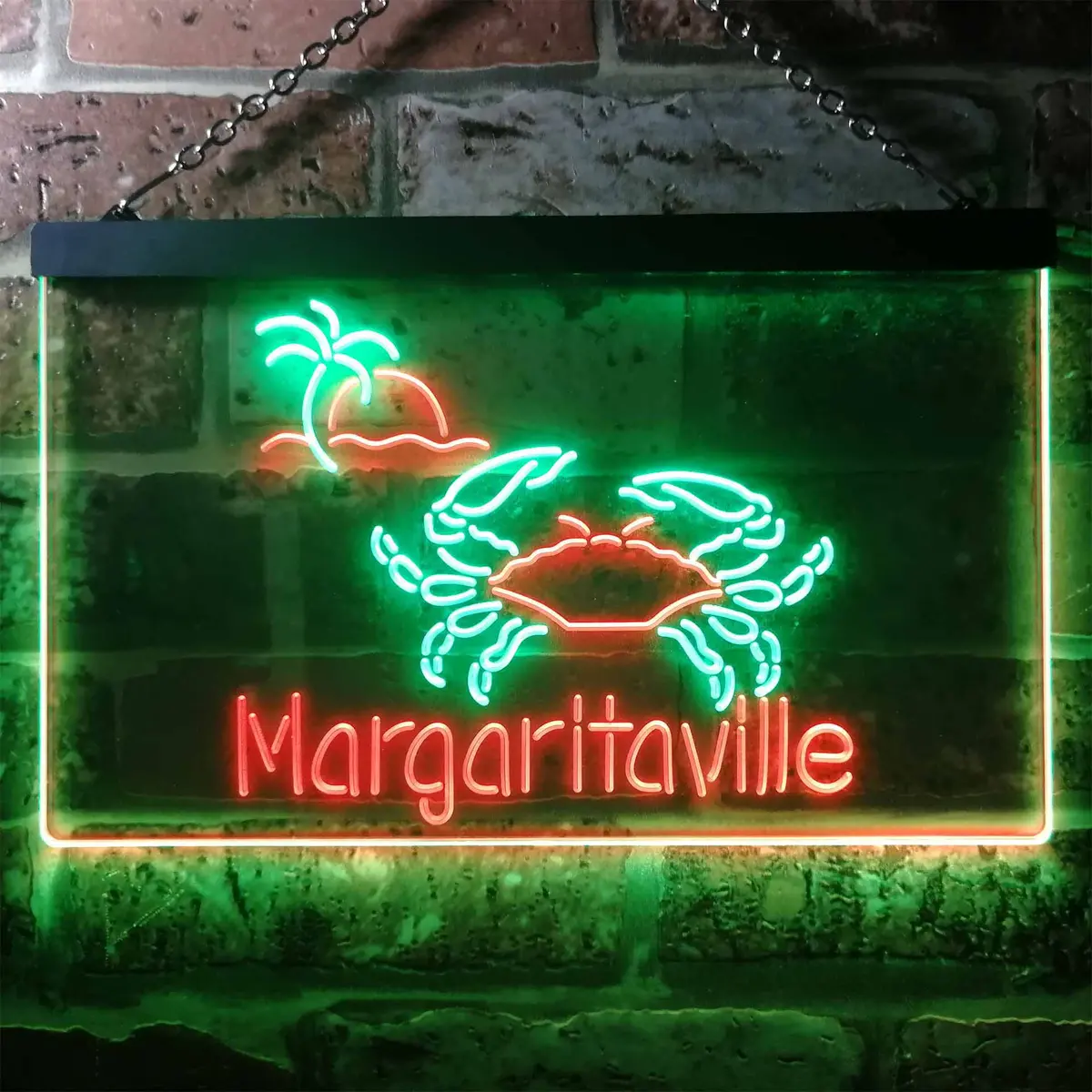 Margaritaville Crab Neon-Like Led Sign 13