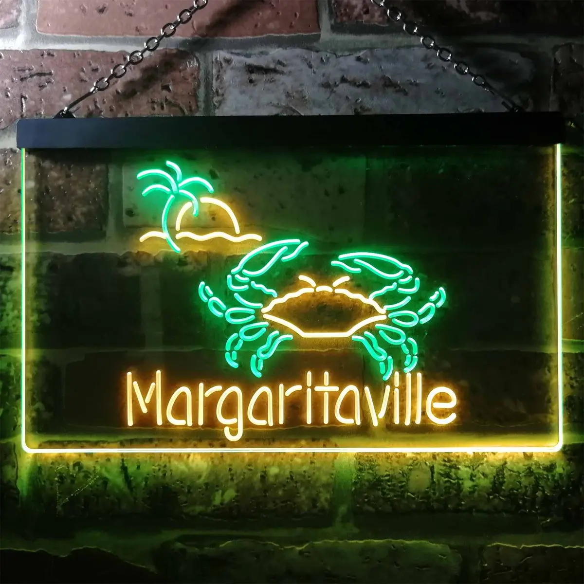 Margaritaville Crab Neon-Like Led Sign 4