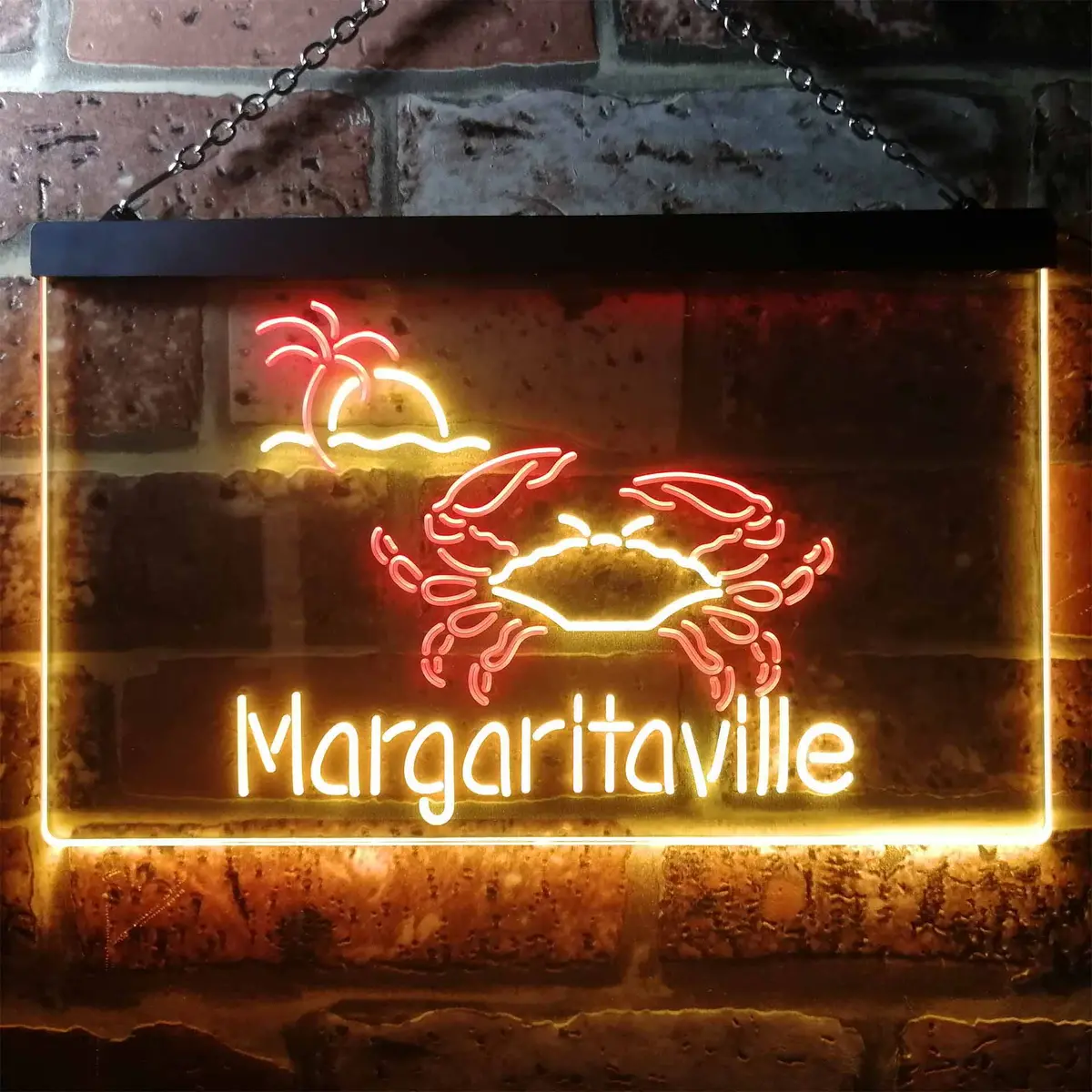 Margaritaville Crab Neon-Like Led Sign 10