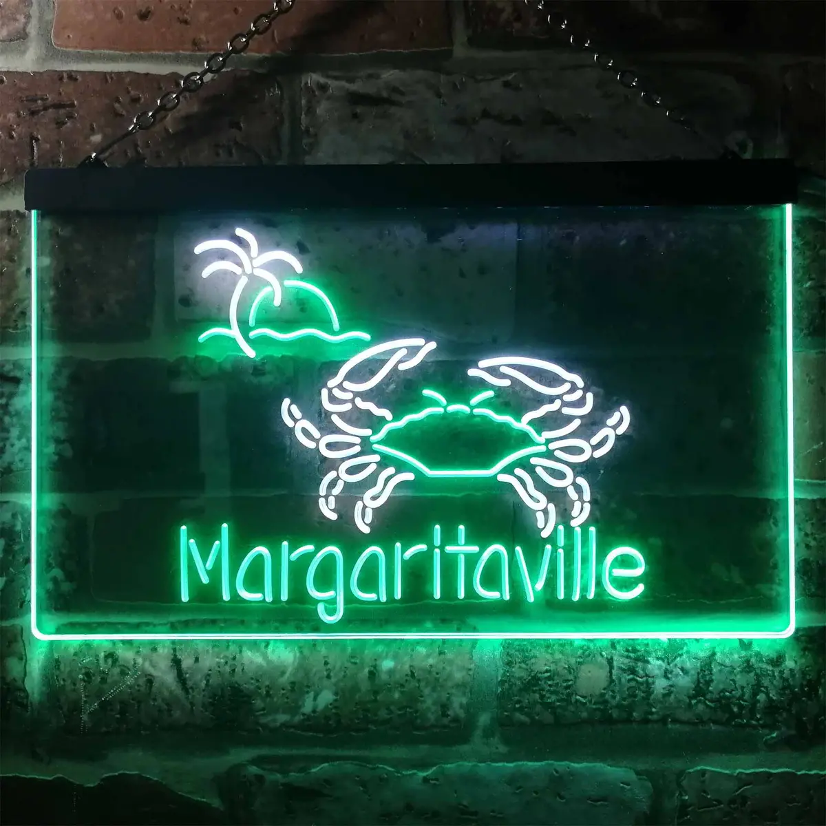 Margaritaville Crab Light-Up Neon-Style Wall Sign - Image 12