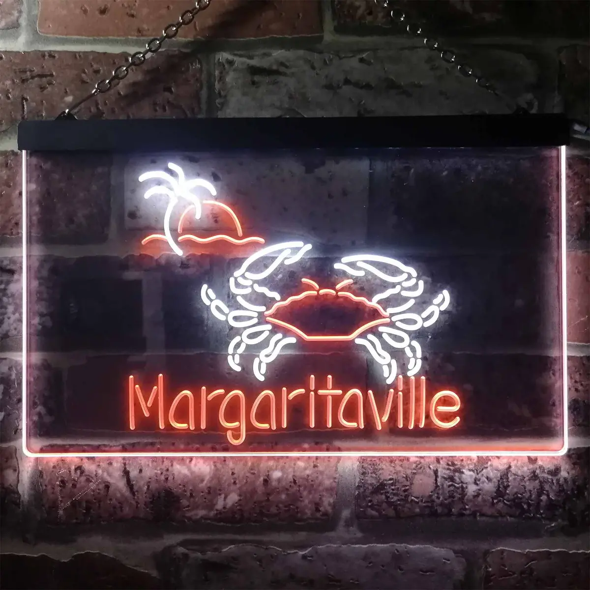 Margaritaville Crab Neon-Like Led Sign 25