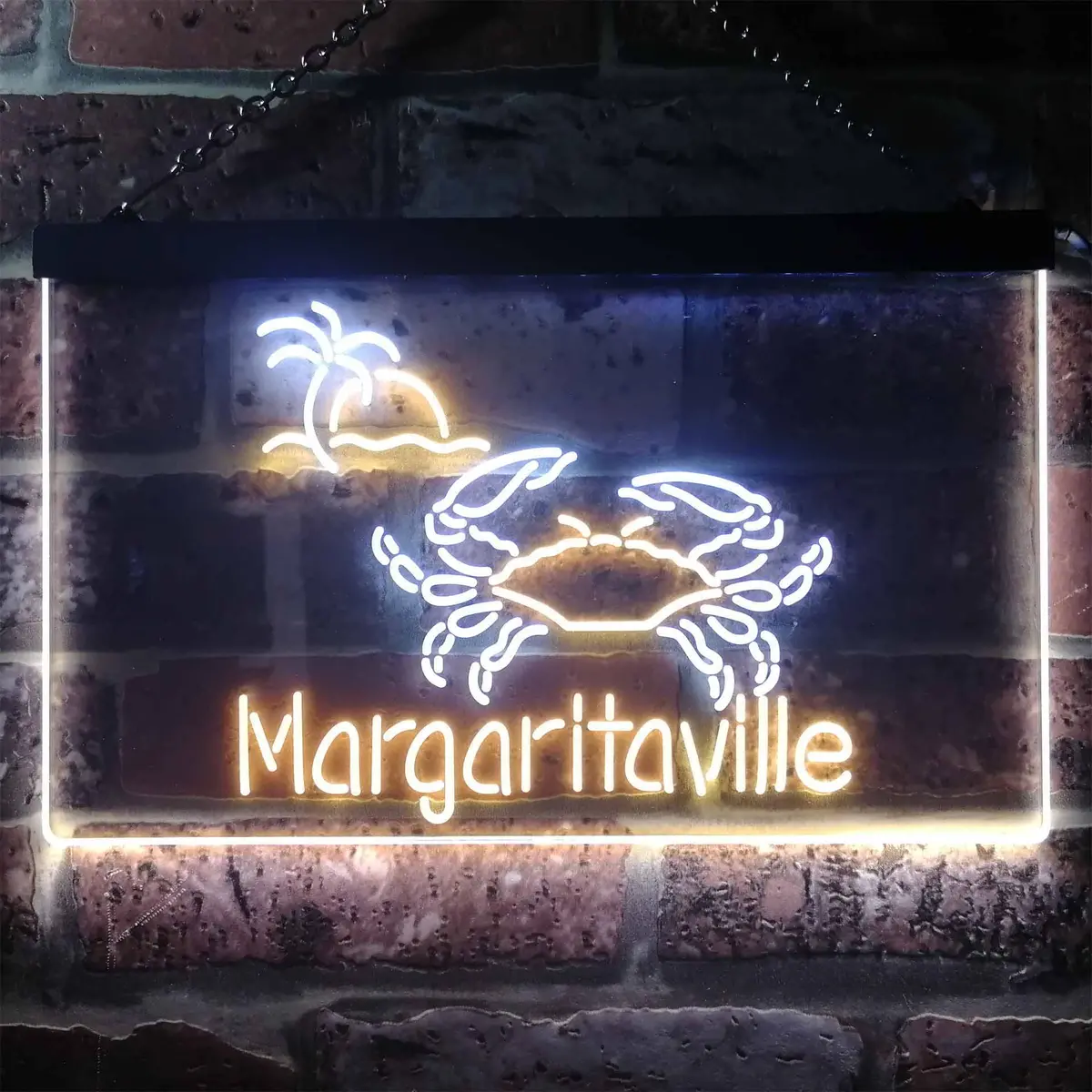 Margaritaville Crab Neon-Like Led Sign 22