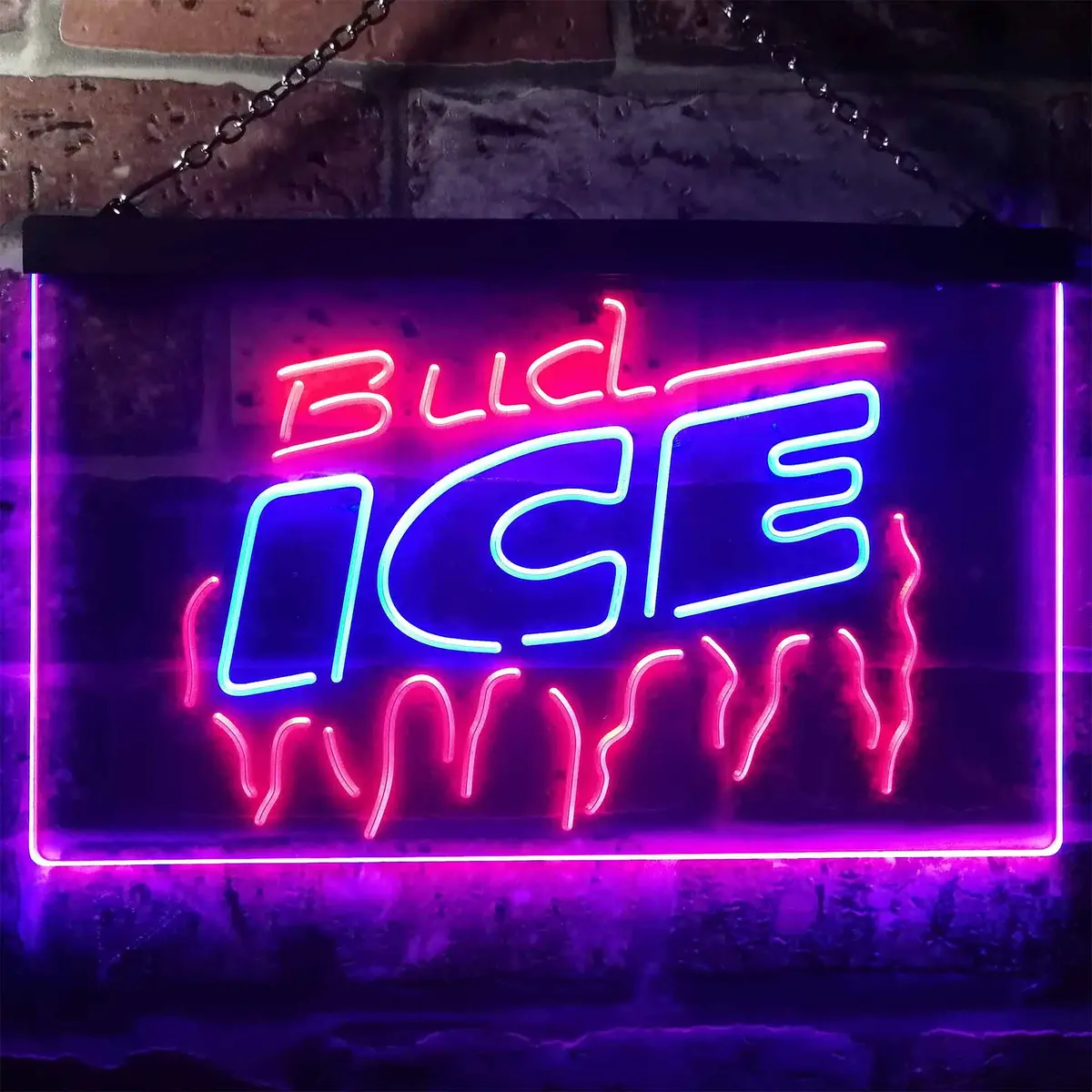 Bud Light Ice Beer Home Bar Neon Light Led Sign 1