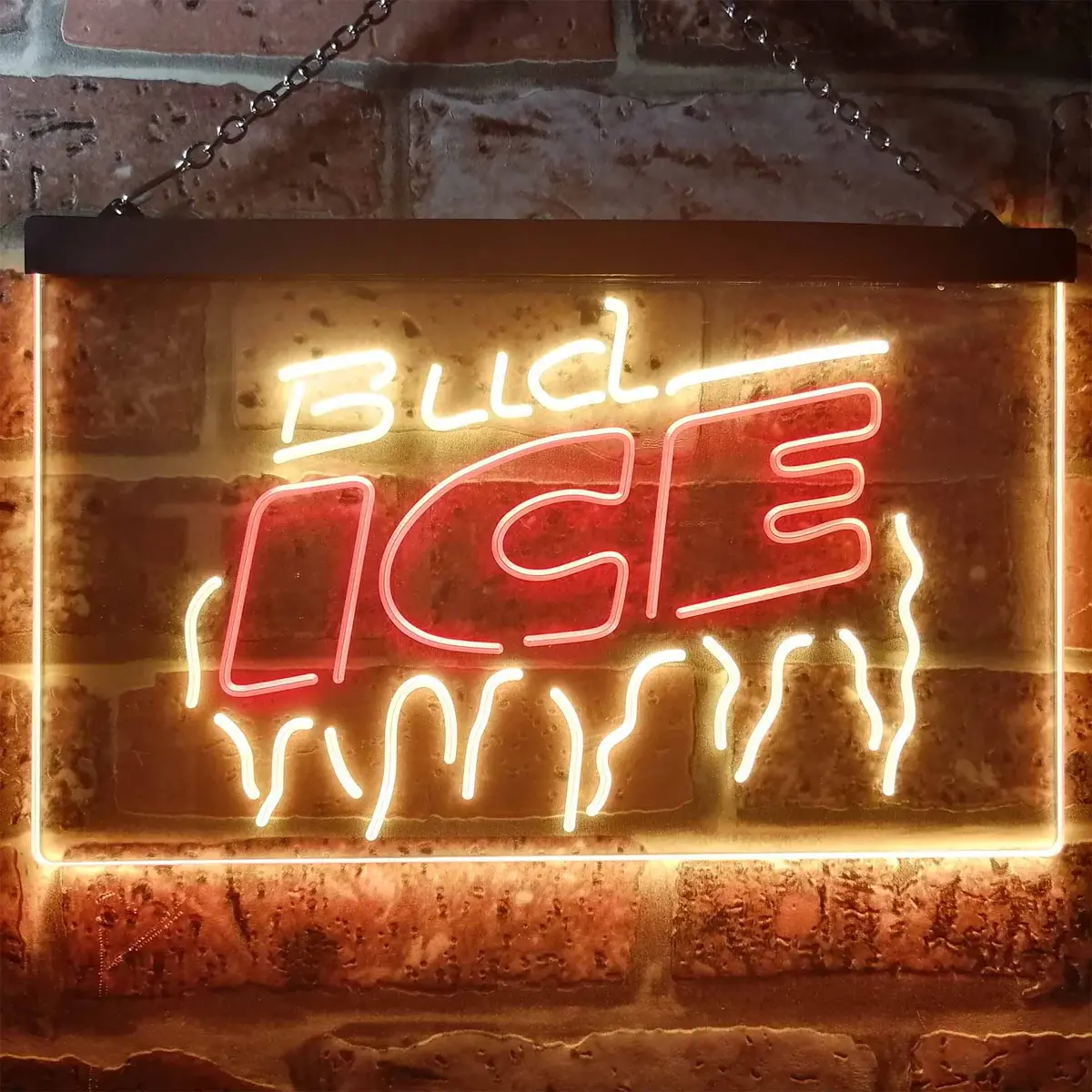 Bud Light Ice Beer Home Bar Neon Light Led Sign 11