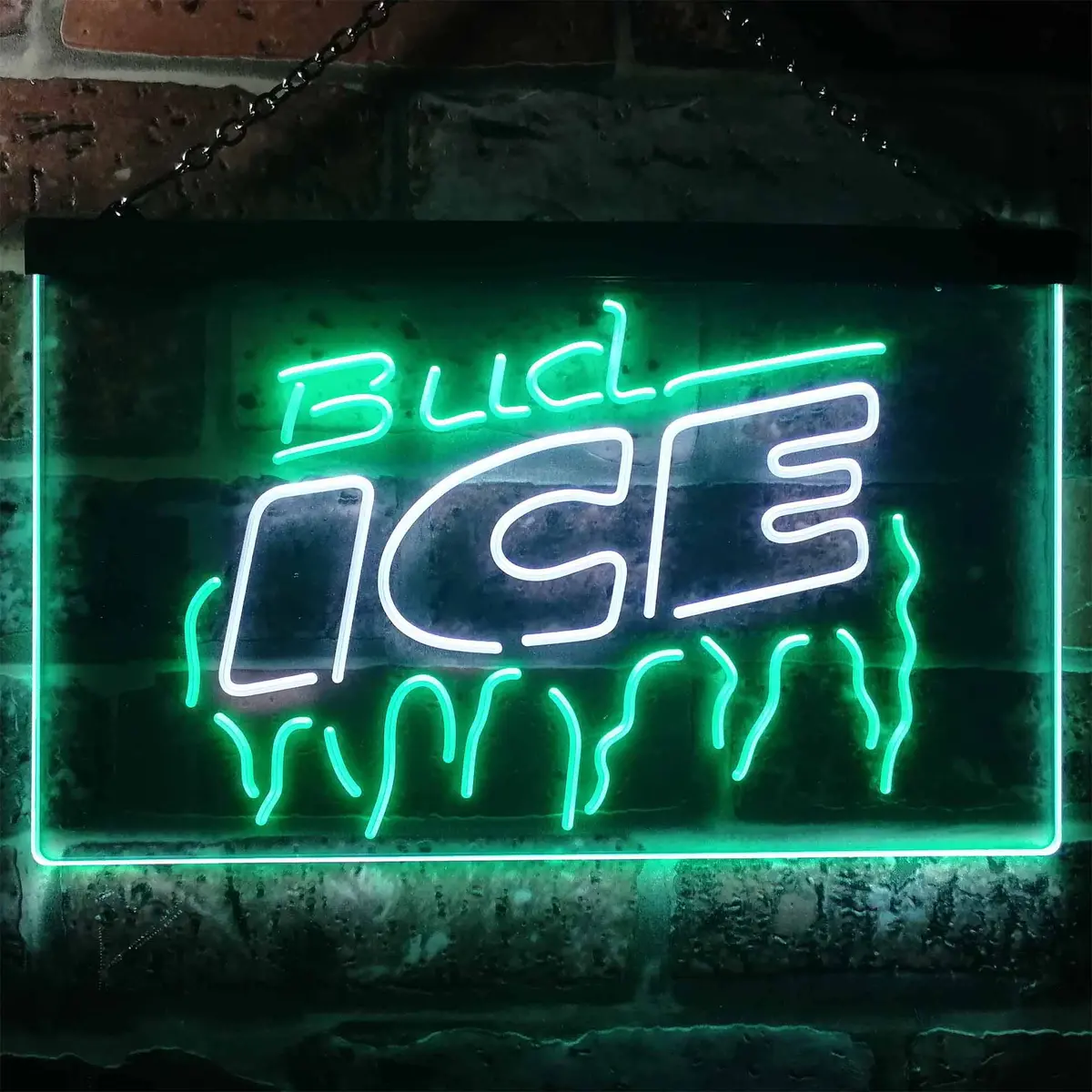 Bud Light Ice Beer Home Bar Neon Light Led Sign 7