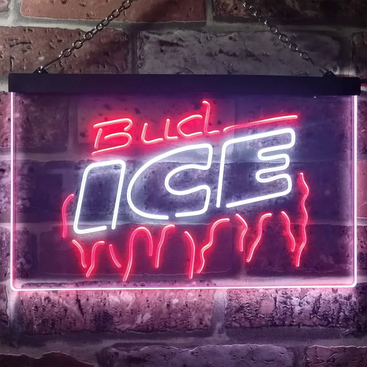 Bud Light Ice Beer Home Bar Neon Light Led Sign 13