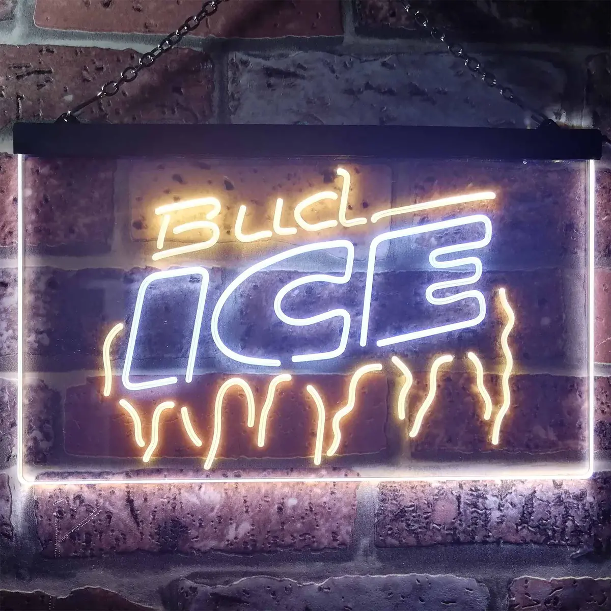 Bud Light Ice Beer Home Bar Neon Light Led Sign 4