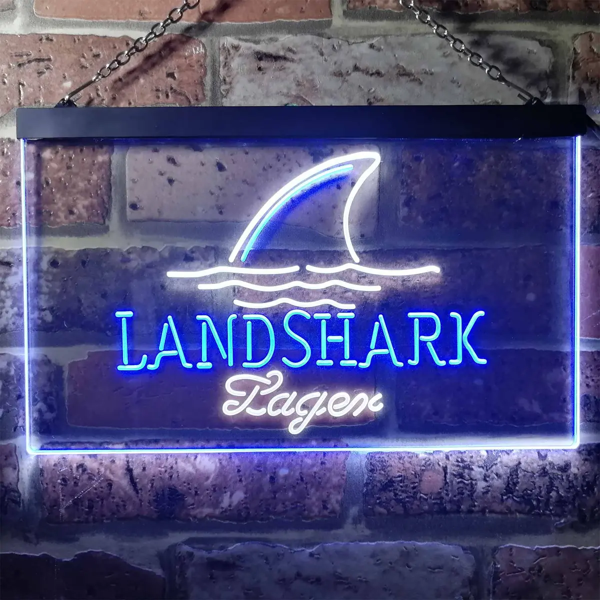 Landshark Larger Beer Home Bar Neon Light Led Sign 1