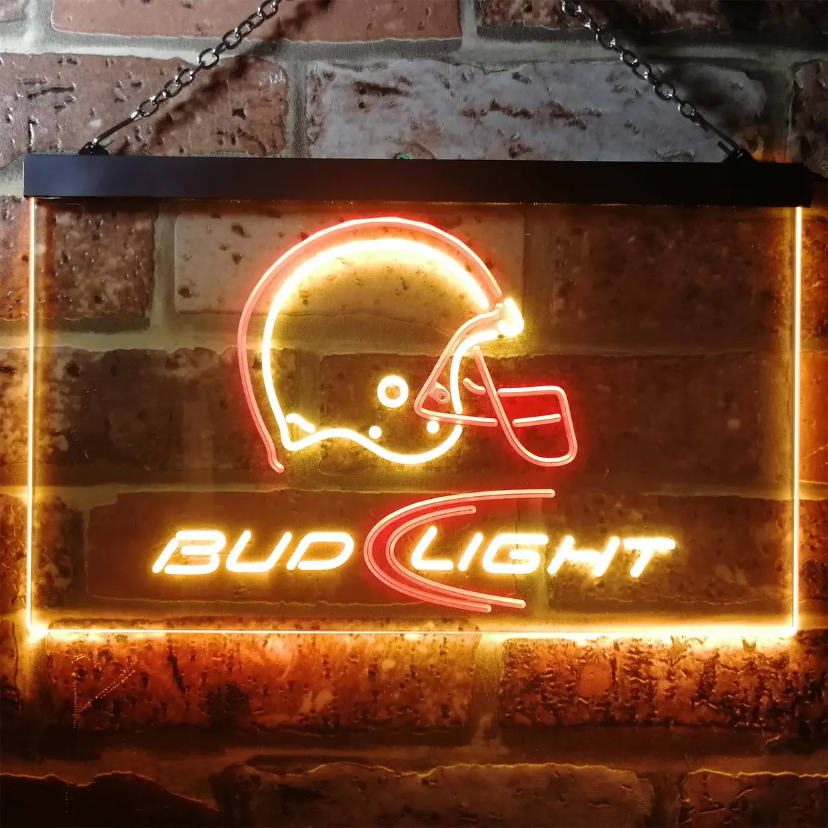 Bud Light Helmet Football Club Neon-Like Led Sign 1
