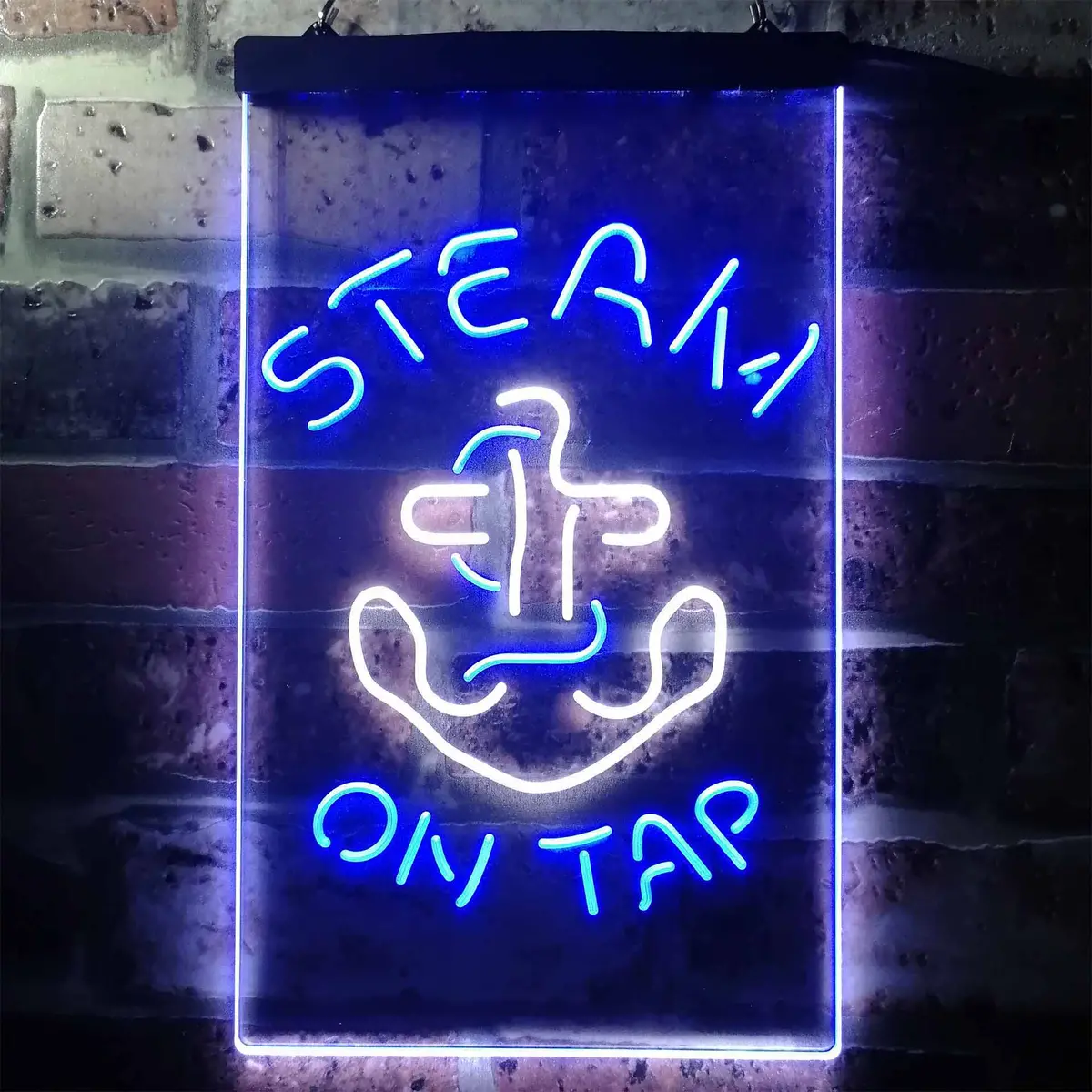 Anchor Steam Beer On Tap Bar Neon-Like Led Sign 1