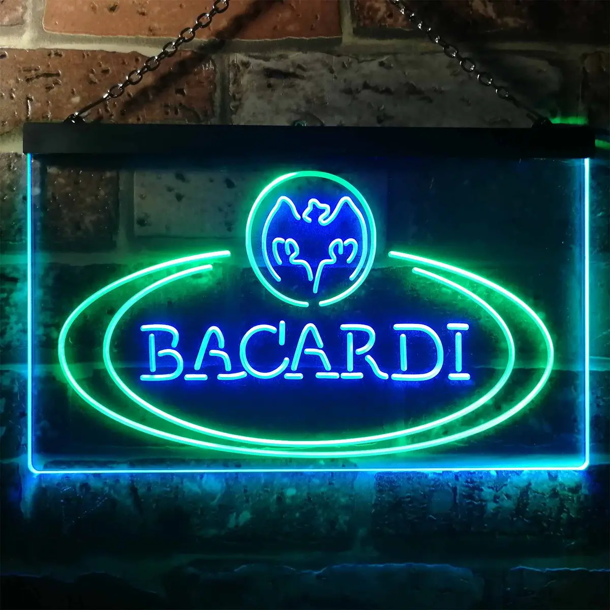 Dual-Color Bacardi Neon Bar Sign for Home Man Cave - Image 8