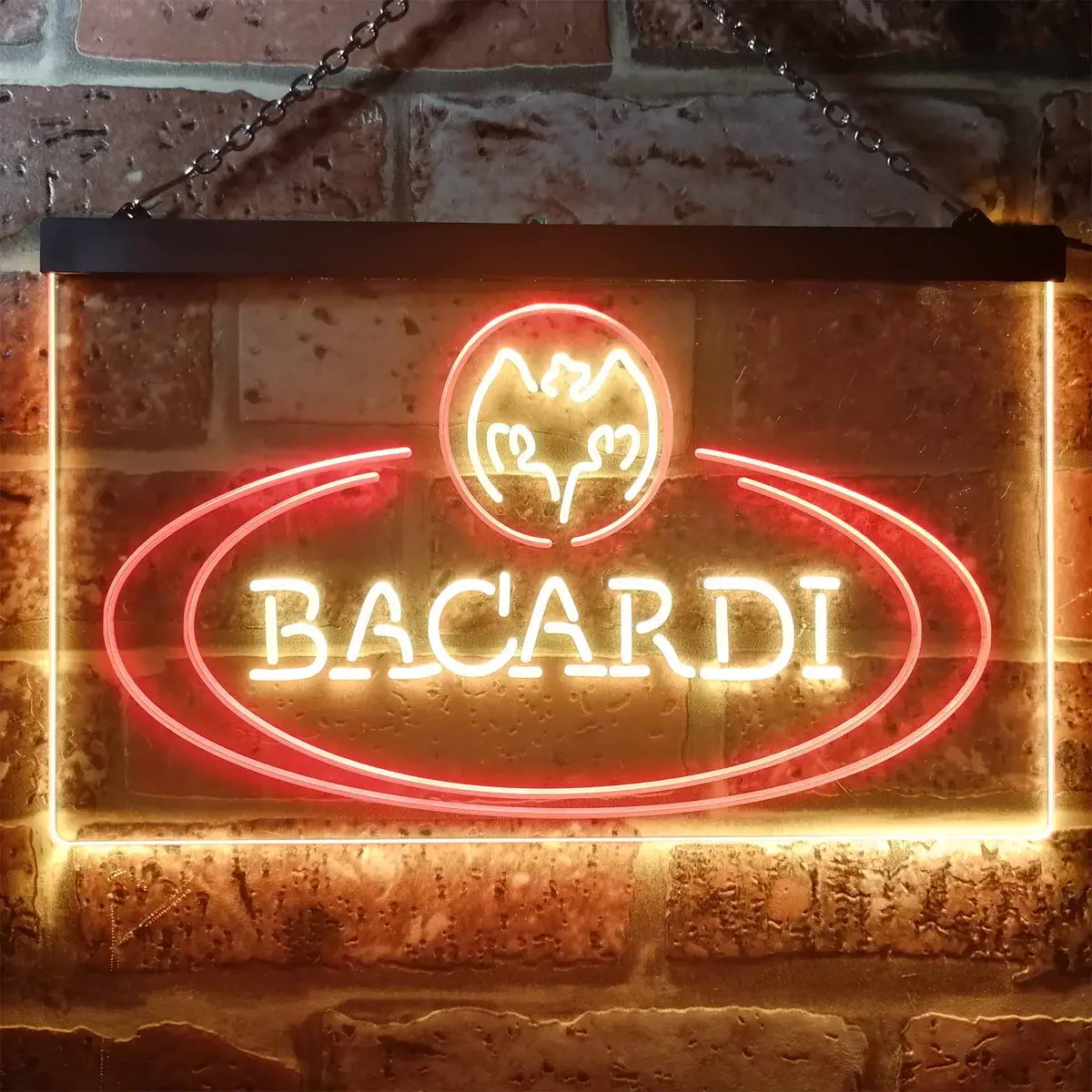 Dual-Color Bacardi Neon Bar Sign for Home Man Cave - Image 12