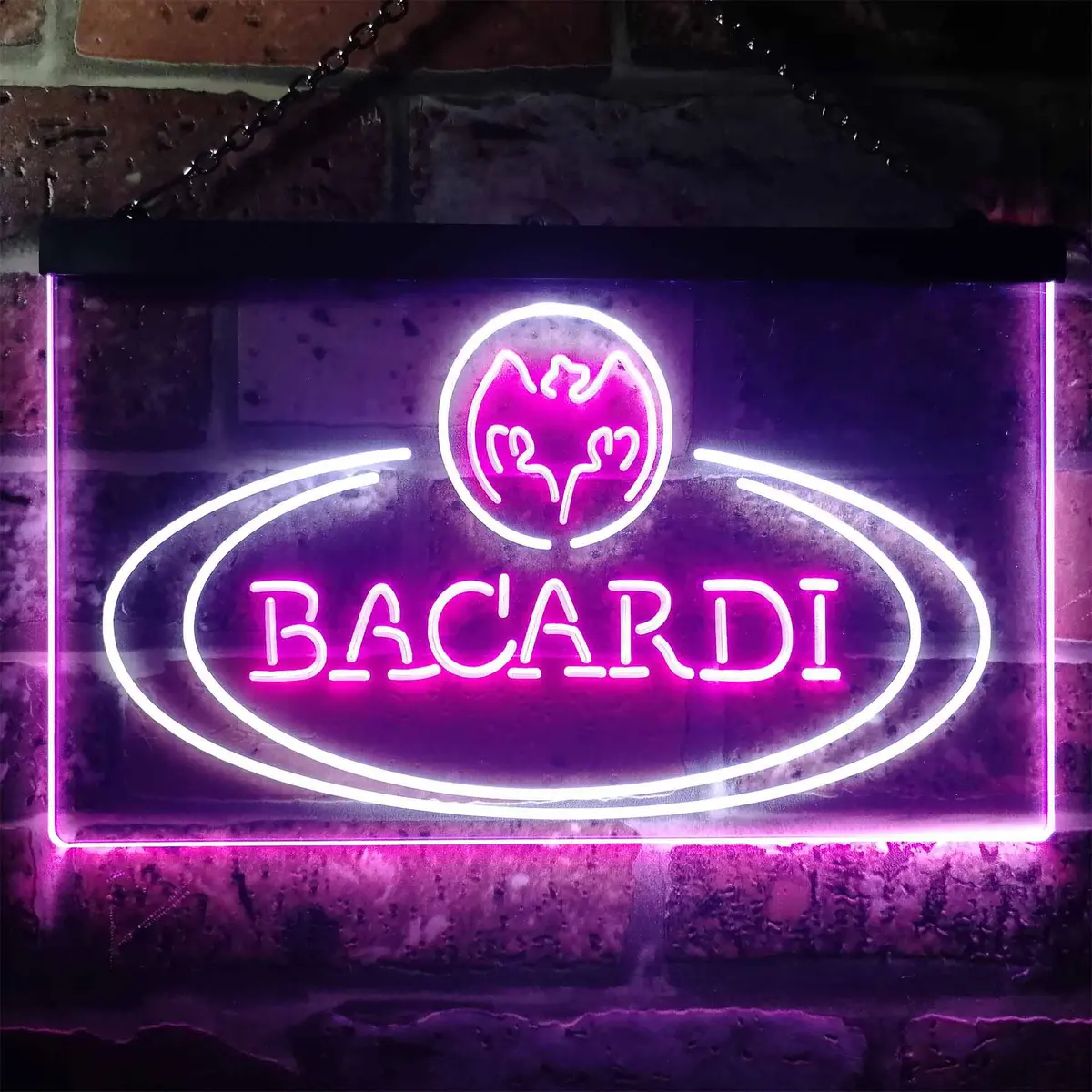 Bacardi Rum Home Bar Neon Light Led Sign 7