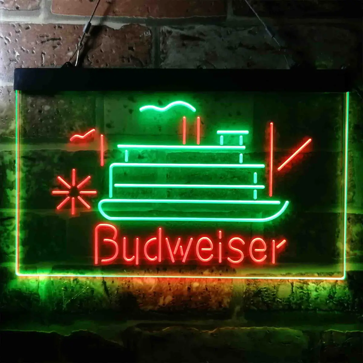 Budweiser Cruise Ship Boat Neon-Like Led Sign 1