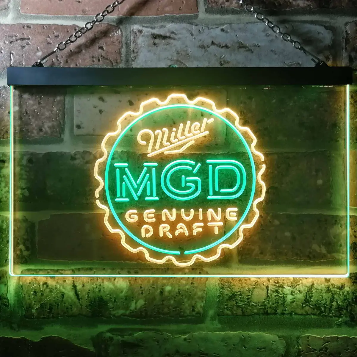 Miller Genuine Draft Mgd Neon-Like Led Sign 1