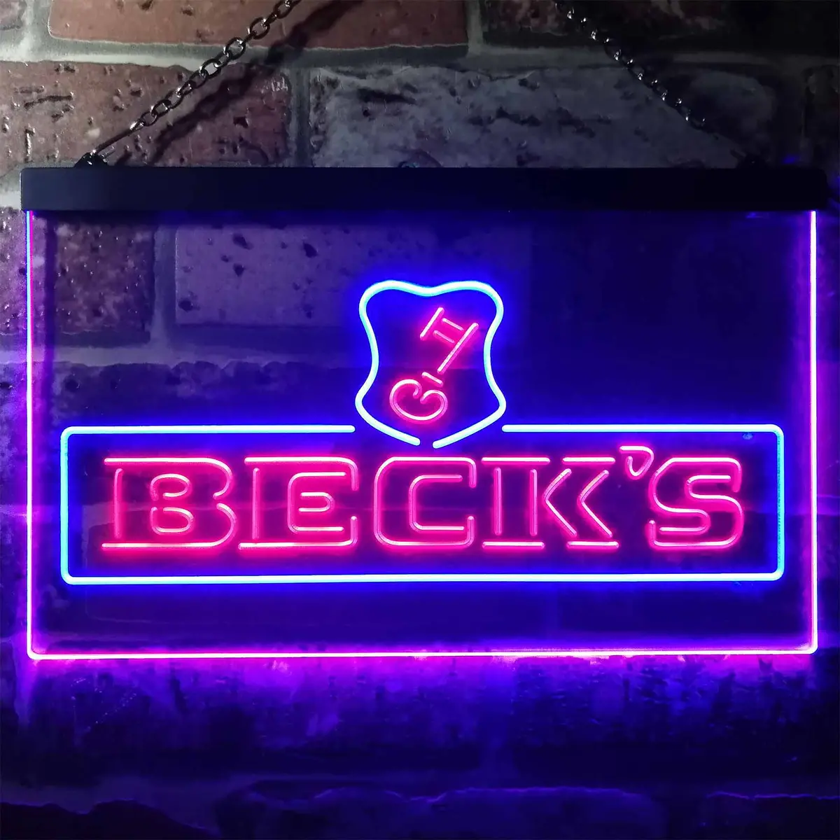 Beck's Beer Home Bar Neon Light Led Sign 12