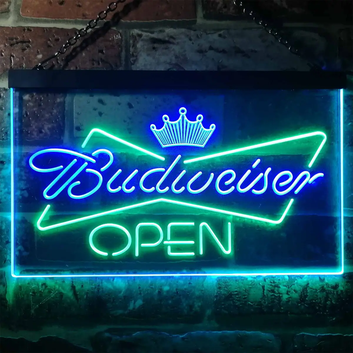 Budweiser Open Home Bar Home Bar Neon Light Led Sign 1