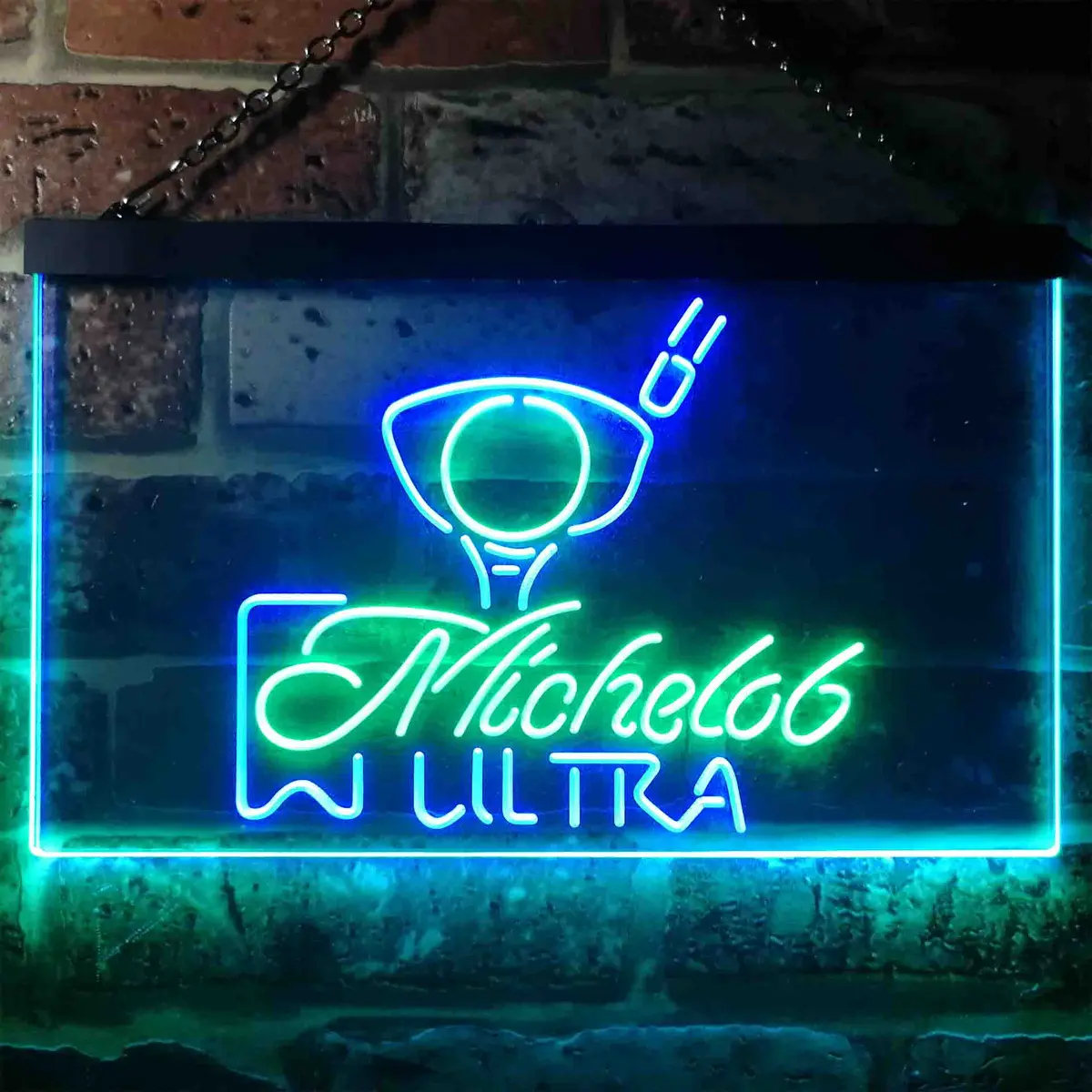 Michelob Ultra Golf Ball Home Bar Neon Light Led Sign 5